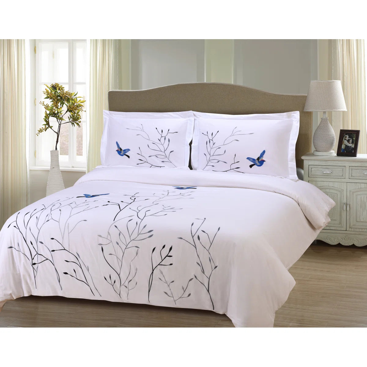 Sateen Nature Duvet Cover Set