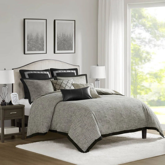 Reed Elegance Luxury Jacquard Comforter Set