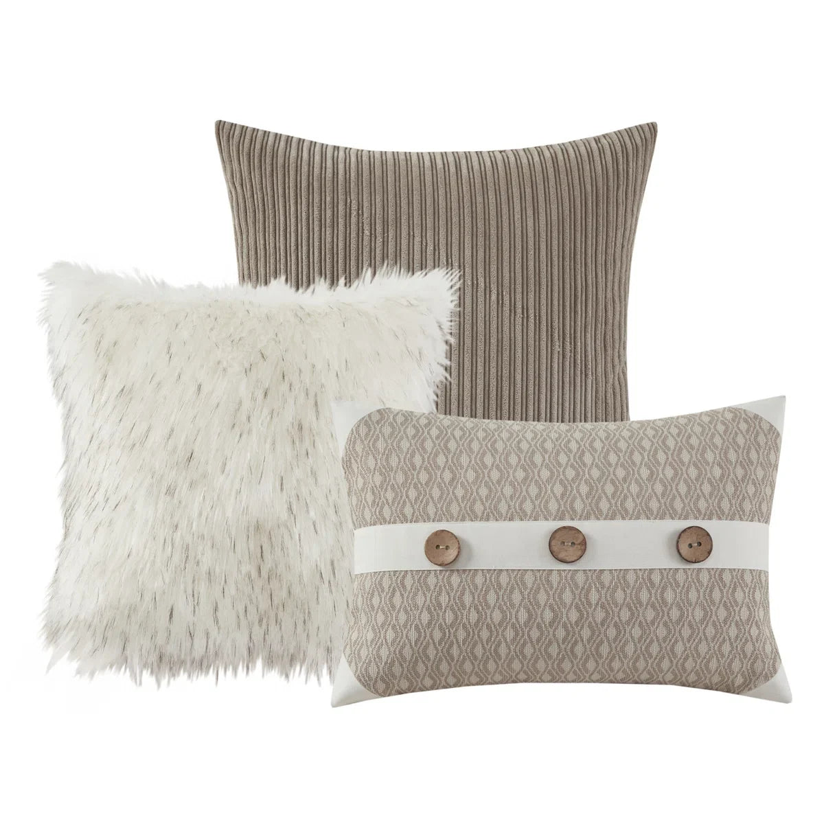 Madison Park Signature Grace Geometric Oversized Jacquard Comforter Set