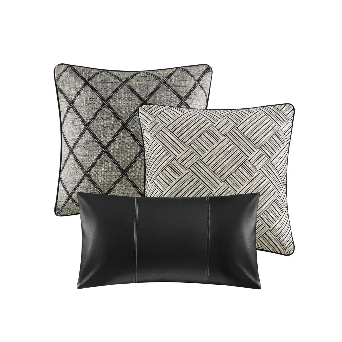 Reed Elegance Luxury Jacquard Comforter Set