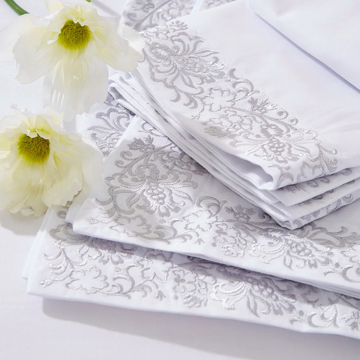 Cotton Floral Duvet Cover Set